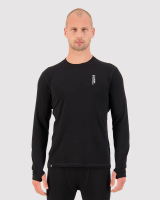 Mons Royale Cascade Merino Flex 200 LS, Black, Grösse S