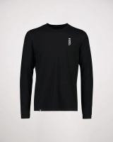 Mons Royale Cascade Merino Flex 200 LS, Black, Grösse S