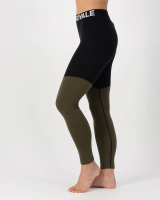 Mons Royale Cascade Merino Flex 200 Legging, Dark Olive, Grösse XS