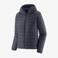 Patagonia W's Down Sweater Hoody, Smolder Blue, XL