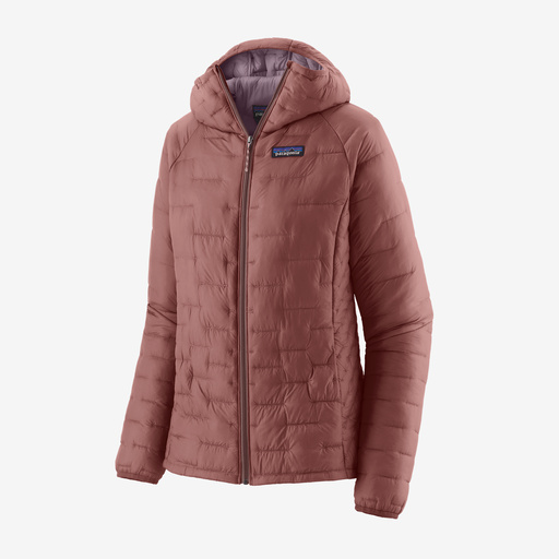 Patagonia W's Micro Puff Hoody, Dulse Mauve, L
