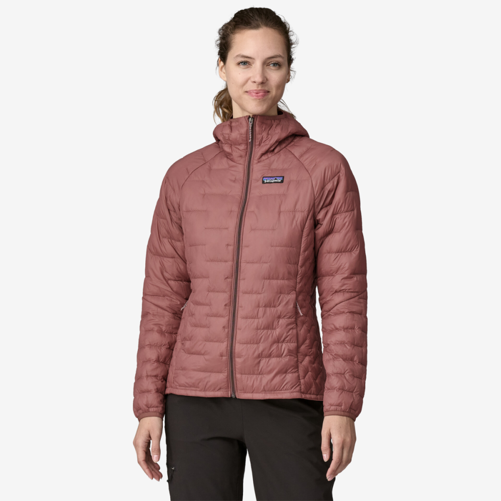Patagonia W's Micro Puff Hoody, Dulse Mauve, L