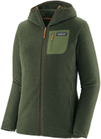 Patagonia W's R1 Air Full-Zip Hoody, Torrey Pine Green, XL