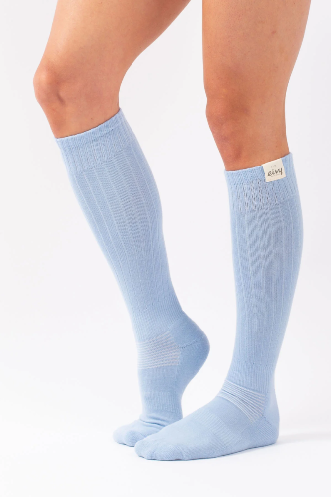 EIVY Rib Wool Socks 24, Faded Fog, 39-41