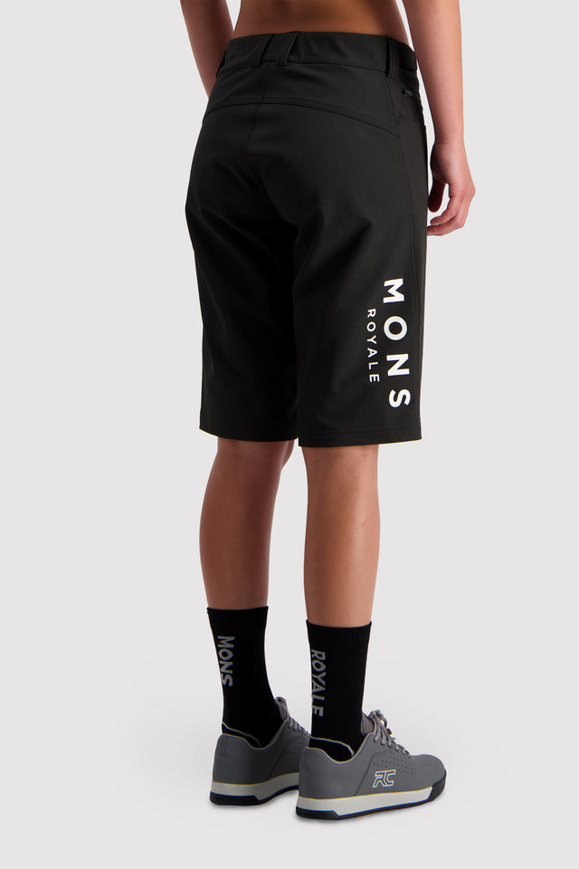 Mons Royale Momentum 2.0 Bike Shorts, Black, Grösse S