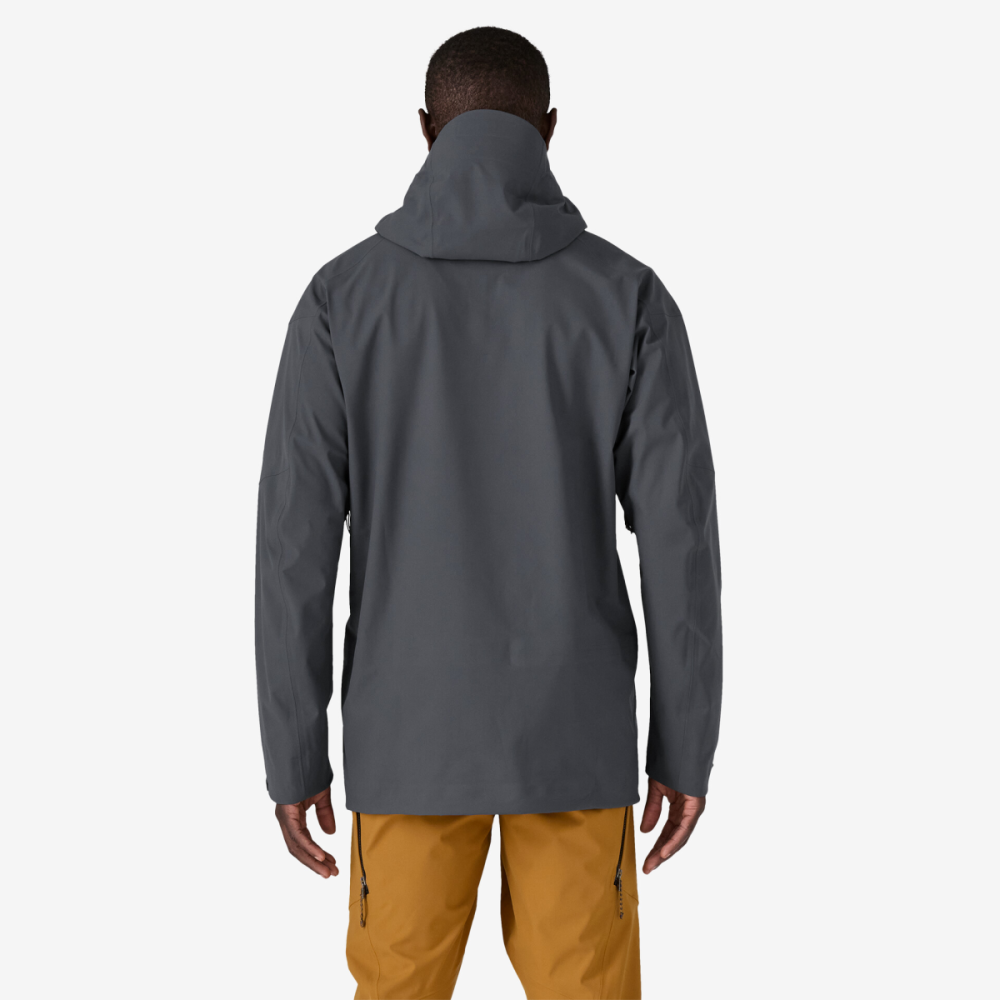 Patagonia M's Snowdrifter Jkt, Smolder Blue w/Raptor Brown