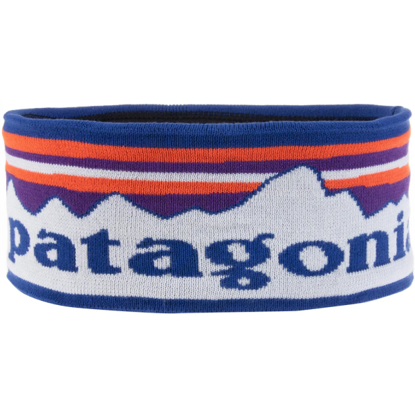 Patagonia Powder Town Headband, Fitz Roy Sunrise Knit: Birch White, ALL