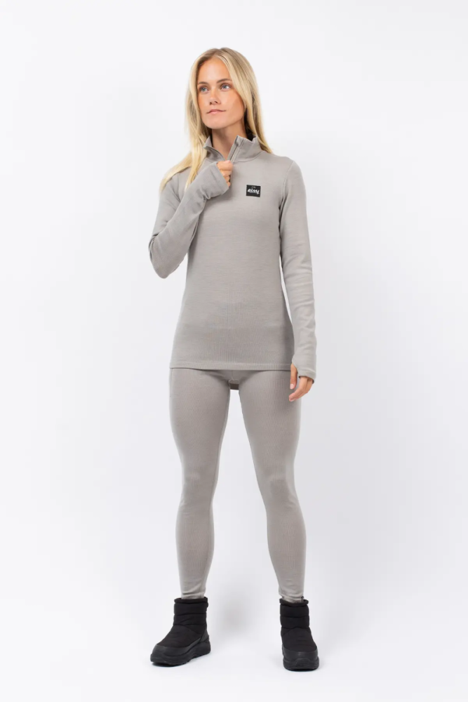 EIVY Journey Wool Rib Top 24, Faded Oak