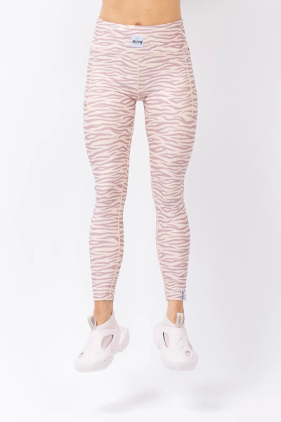 EIVY Pocket Tights 24, Pastel Zebra