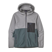 Patagonia M's Microdini Hoody, Nouveau Green w/Salt Grey, S