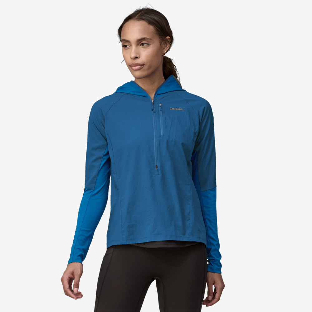 Patagonia W's Airshed Pro P/O, Endless Blue, L
