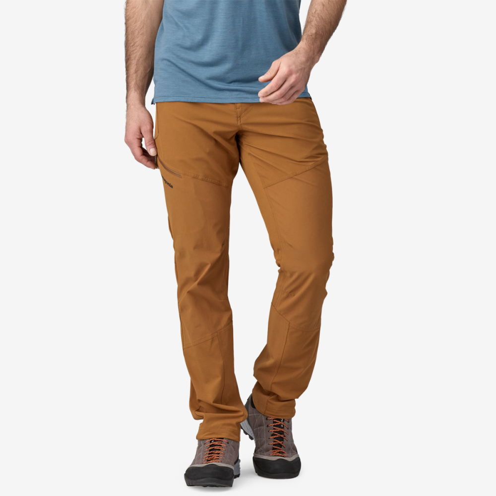 Patagonia M's Terravia Alpine Pants - Reg, Tree Ring Brown, 32