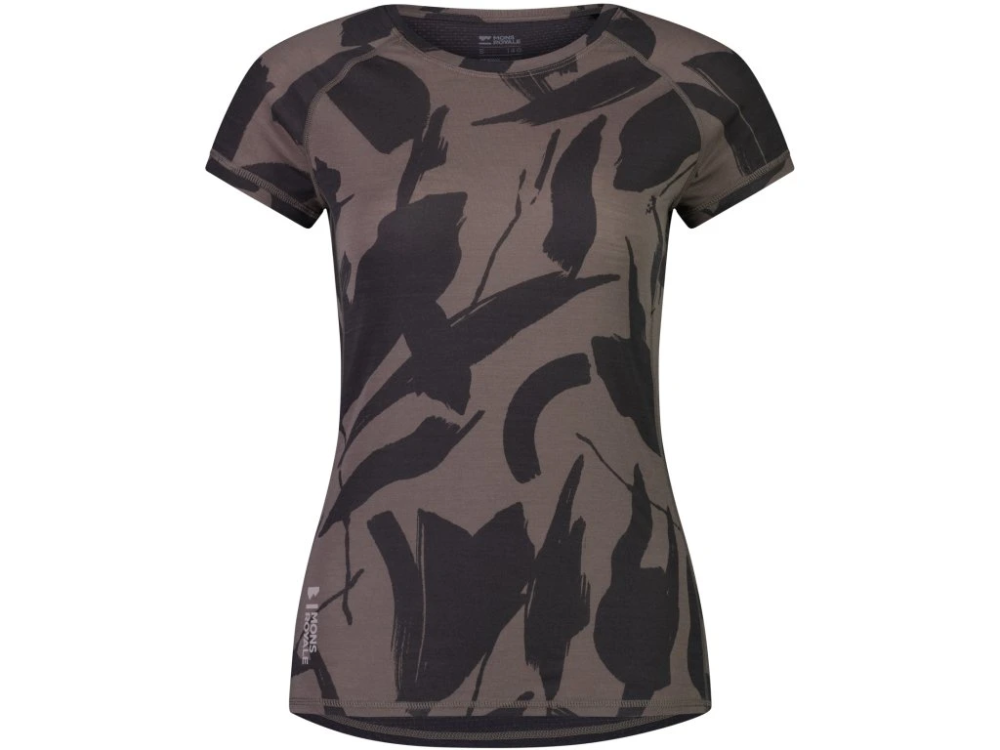 Mons Royale Bella Tech Tee, Shale / Fragments, Grösse S