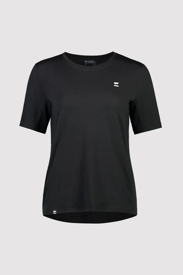 Mons Royale Tarn Merino Shift Tee, Black, Grösse XS