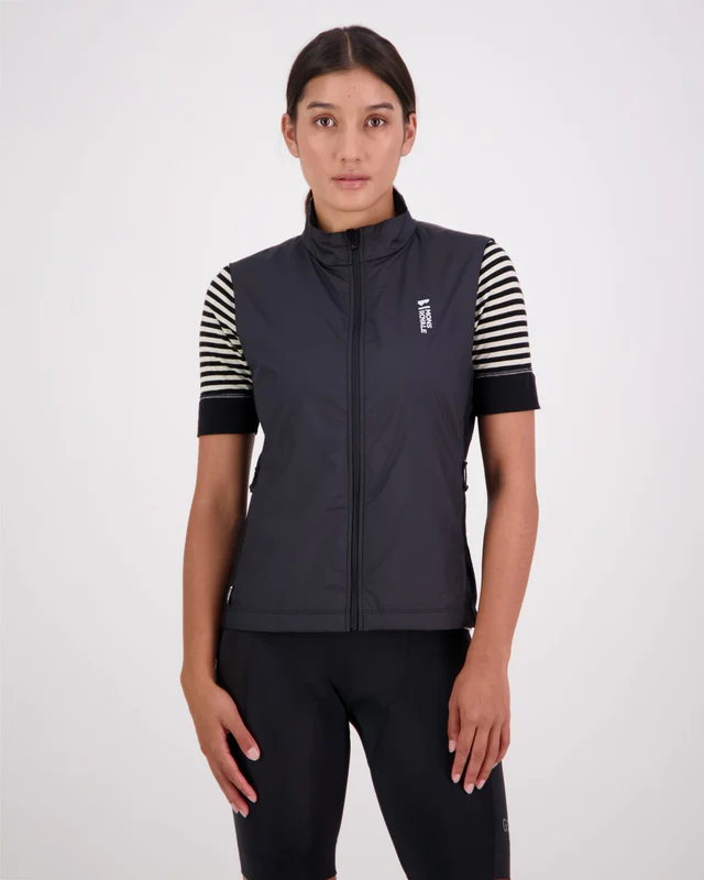 Mons Royale Redwood Wind Vest, Black, Grösse L