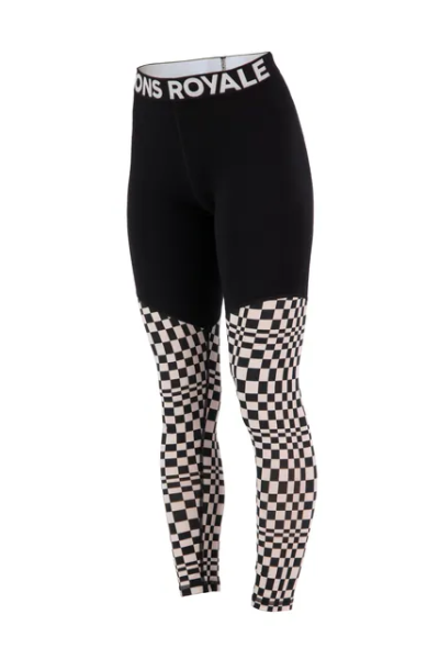 Mons Royal W Cascade Merino Flex 200 Legging Checkers