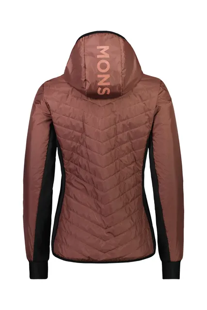 Mons Royal W Neve Merino Insulation Hood Slow Bake