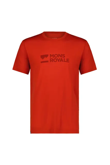 Mons Royal M Icon T-Shirt Retro Red,  XL Mens