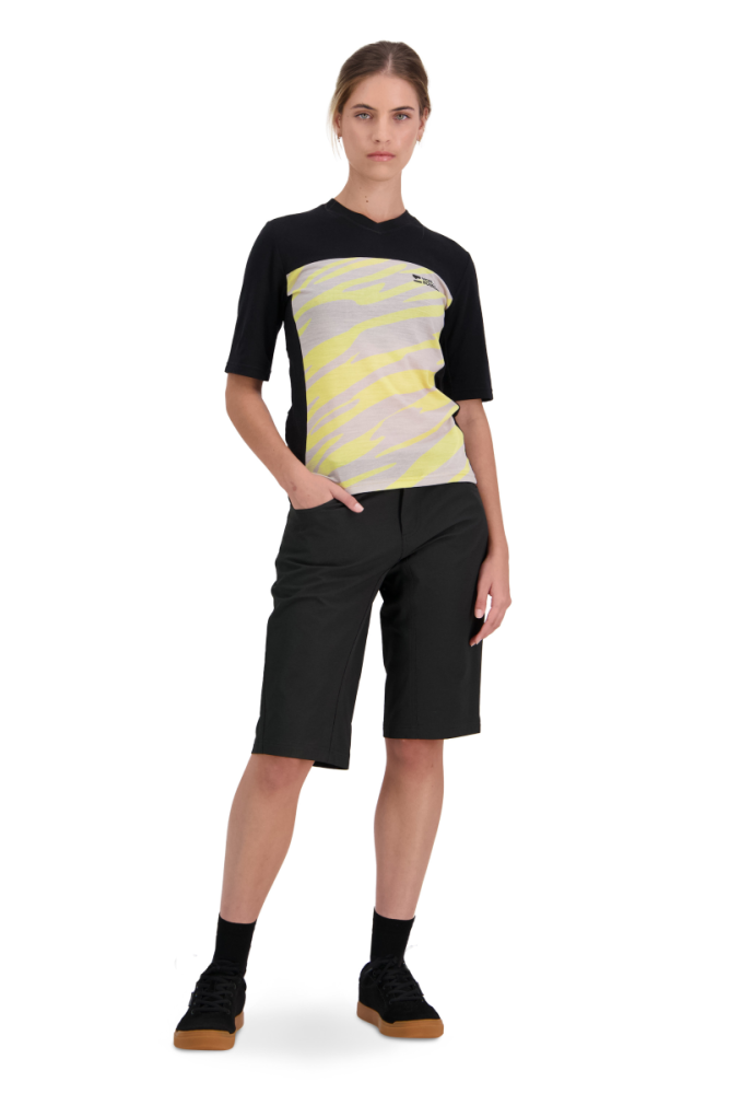 Mons Royal W Redwood Enduro VT Limelight Camo / Black,  L Womens