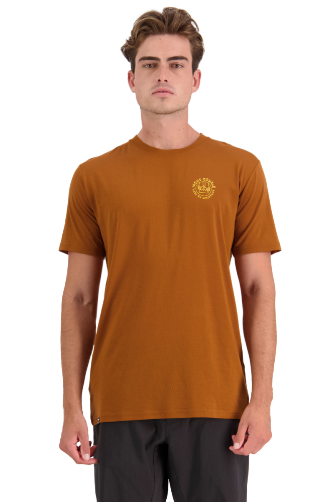 Mons Royal M Icon T-Shirt Copper,  XL Mens