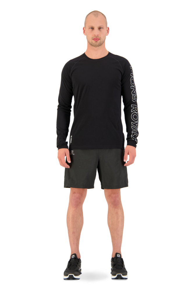 Mons Royal M Temple Tech LS Black,  M