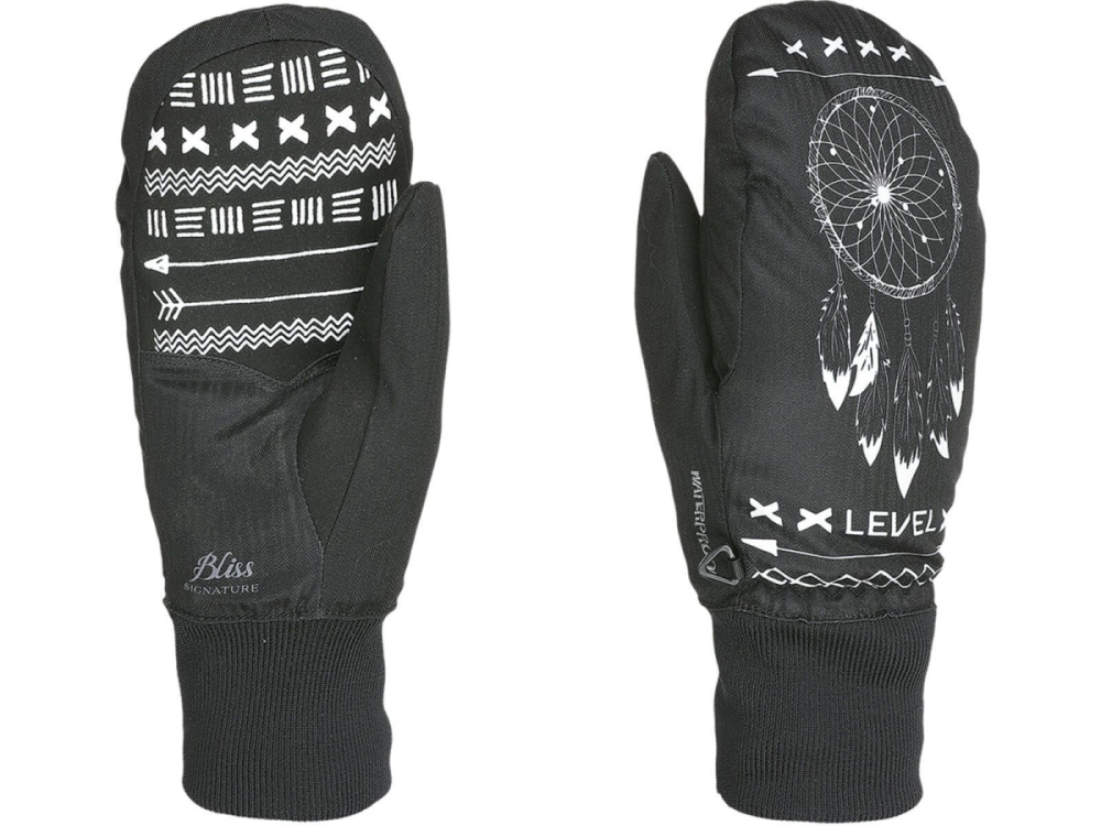 Level Coral Mitt black-white