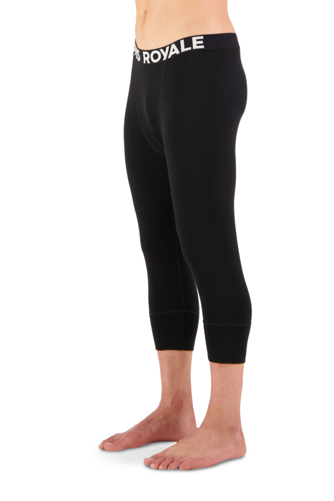 Mons Royal Cascade M Merino Flex 200 3/4 Legging Black