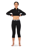 Mons Royal W Cascade Merino Flex 200 3/4 Legging Black,  L