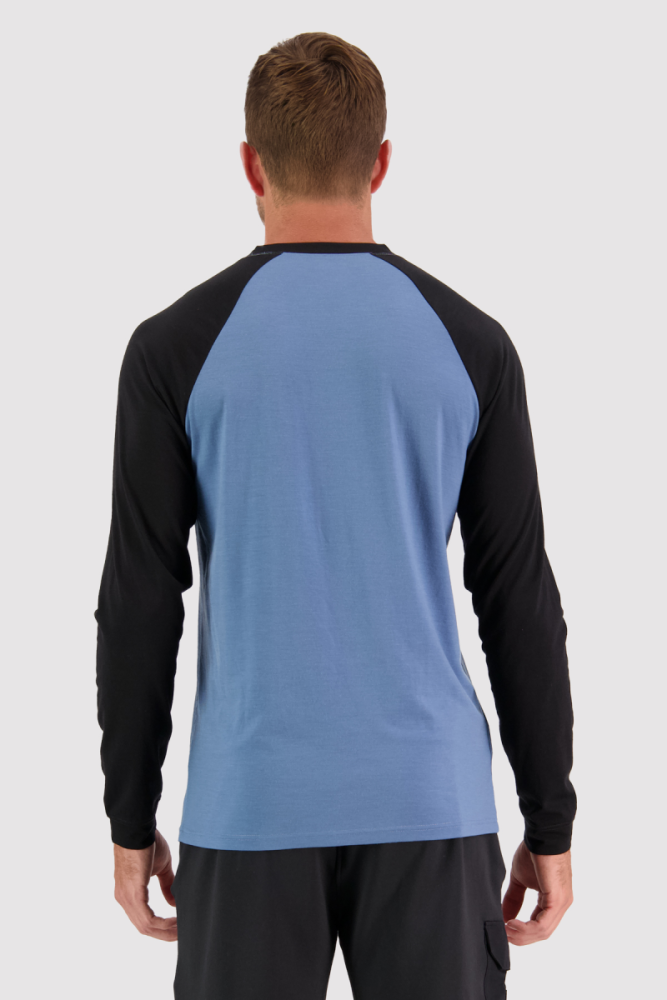 Mons Royal M Icon Raglan Blue Slate / Black