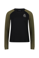 Mons Royal W Icon Raglan Dark Olive / Black,  XL