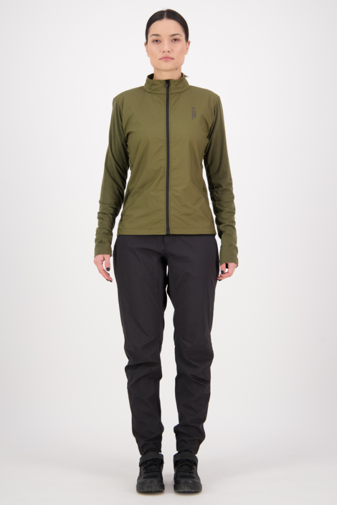Mons Royal W Redwood Wind Jersey Dark Olive,  M