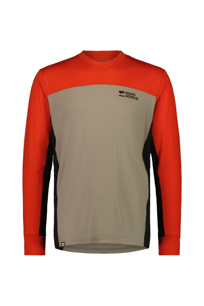 Mons Royal M Redwood Enduro VLS Retro Red / Black / Walnut,  XL Mens