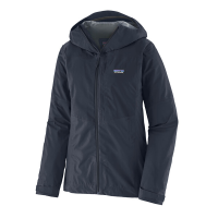Patagonia W's Boulder Fork Rain Jkt, Smolder Blue, M