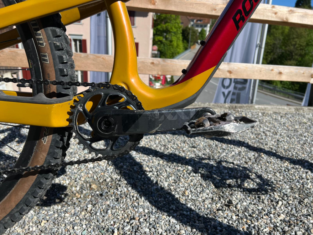 Rocky Mountain Instinct Carbon Frameset (29) gold/red,M Custom Bike